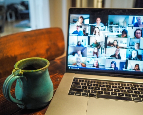 Small Group on Screens: The Strange Days of COVID-19