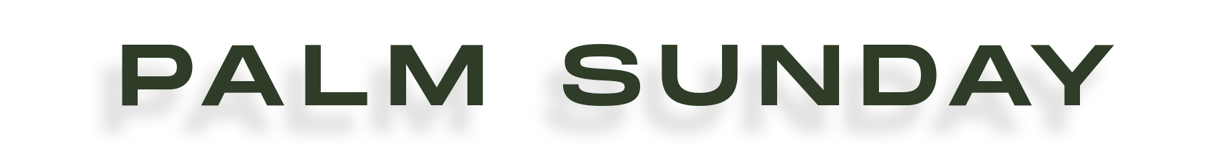 PalmSunday